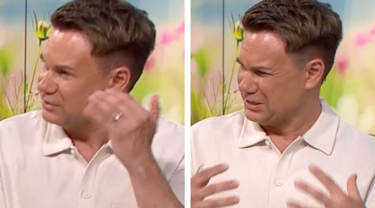 Anders Pihlblads pik mot kollegan – efter beteendet i direktsänding