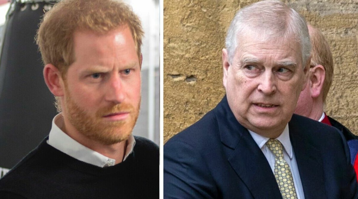 Harry i slagsmål med Andrew om Meghan