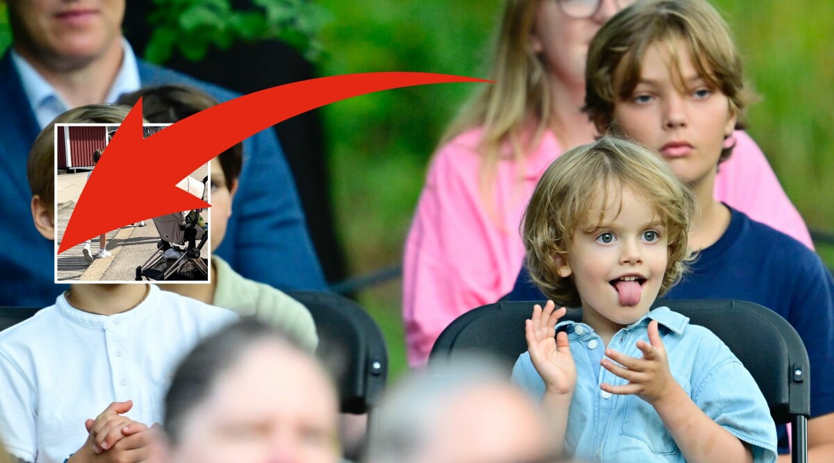 Fina bilderna på Sofia och barnen – här busar prinsarna på bryggan i Båstad