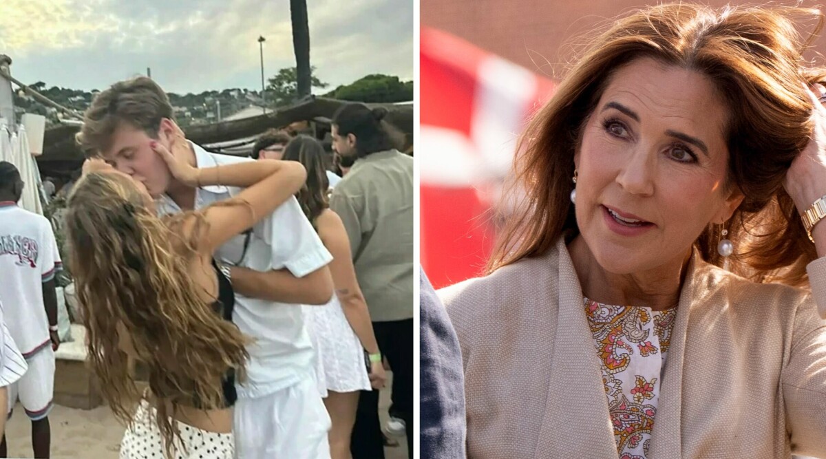 Drottning Marys vägran – efter kyssbilden på sonen Christian