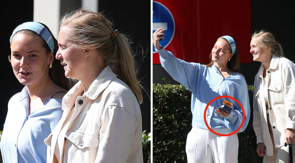 Ovanliga bilderna på prinsessan – detaljen sticker ut