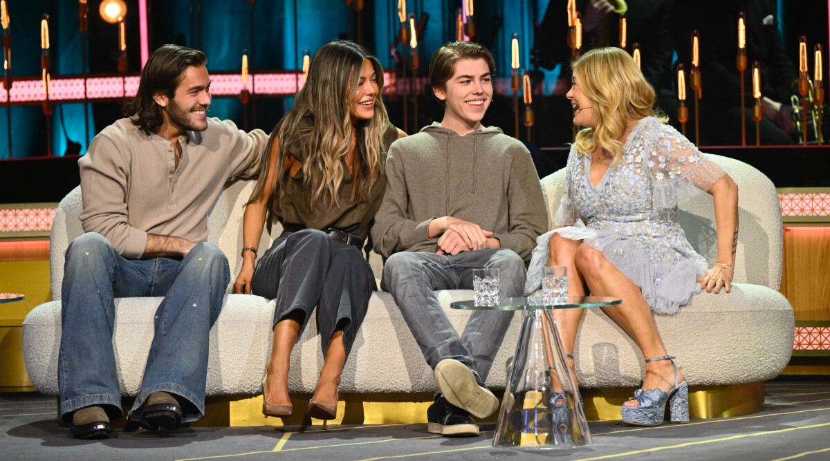 Artistens kryptiska ord till Pernilla Wahlgren – avslöjar: ”Du har ett femte barn”