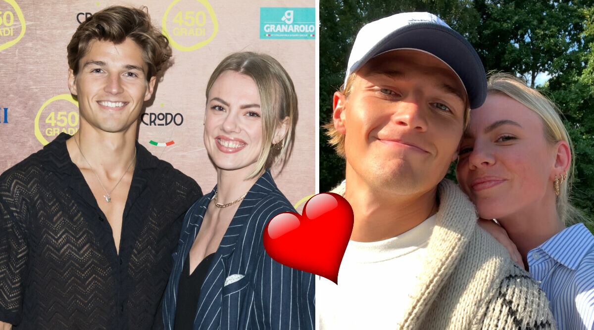 Filip Lamprechts kärlekslycka med Linn Hegdal – i älskade Järvsö