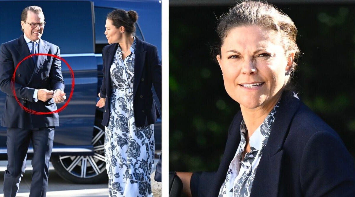 Daniels markering mot Victoria på nya bilderna