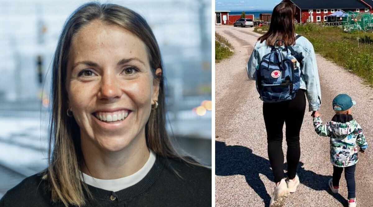 Charlotte Kalla har tagit ett beslut – som involverar barnen