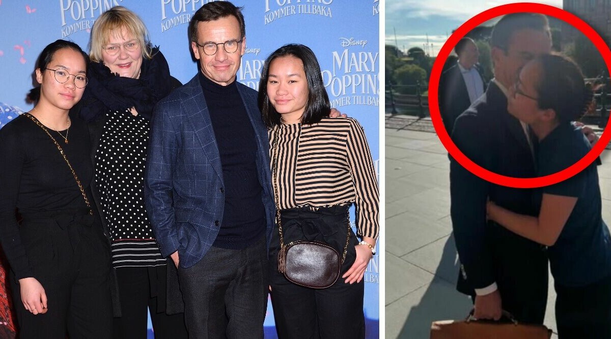 Dotterns sorgliga besked till Ulf Kristersson och Birgitta Ed – nu har det hänt
