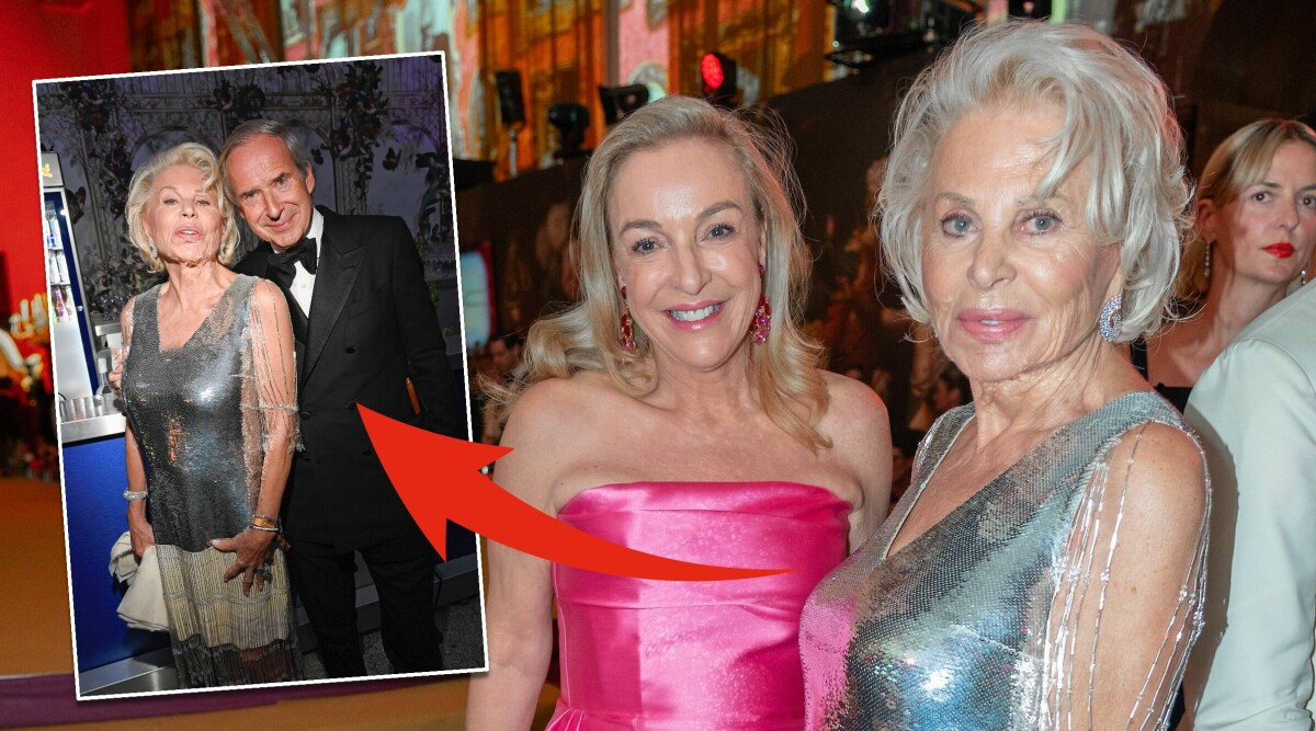 Chris O’Neills mamma Eva på galaparty – syns med kände mannen