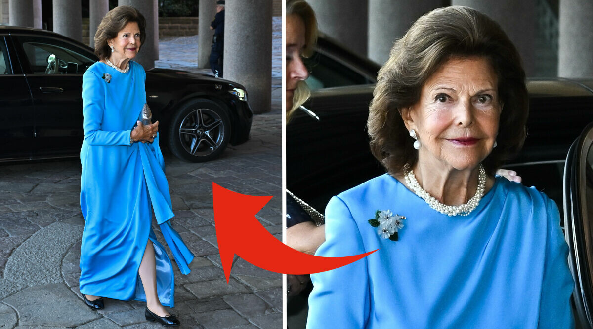 Detaljen i bilden på drottning Silvia – beslutet efter operationen blir tydlig