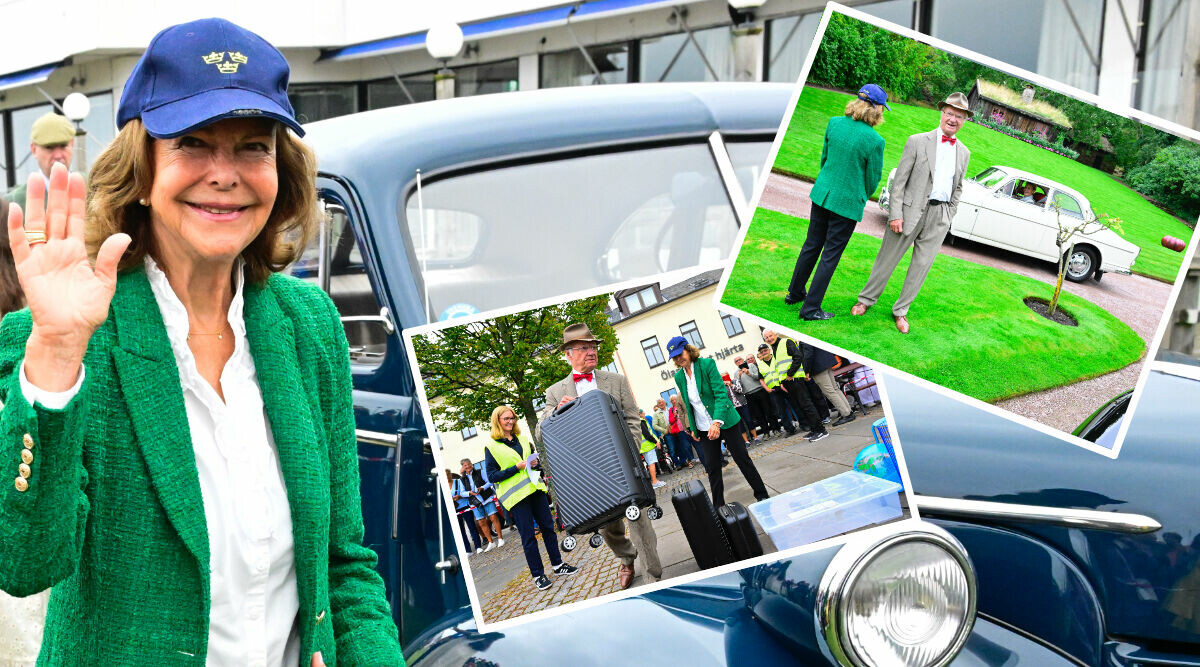 Kungen och Silvia tillbaka på Öland – se bilderna från kärleksresan!