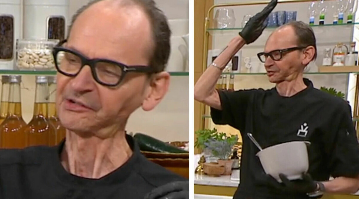 TV4-kocken Videgård tappar humöret efter orden i sändning: "Lågt och uselt"