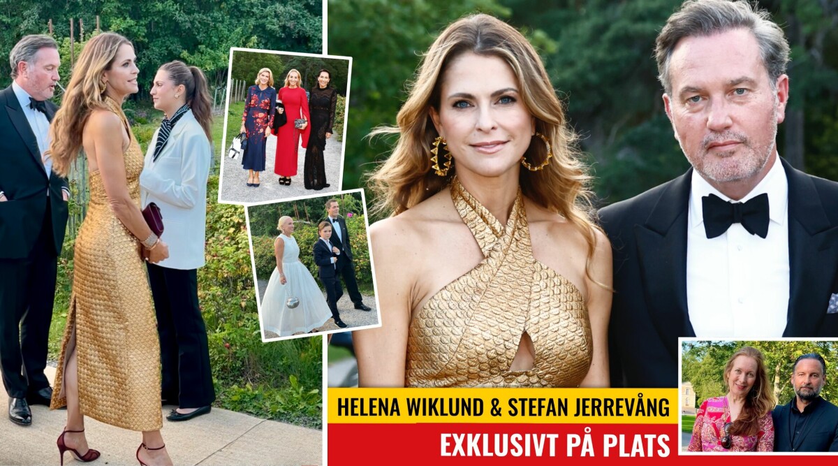 Exklusivt i Svensk Dam! Madeleine och Victoria hetast bland gästerna på H&M-miljardärens fest