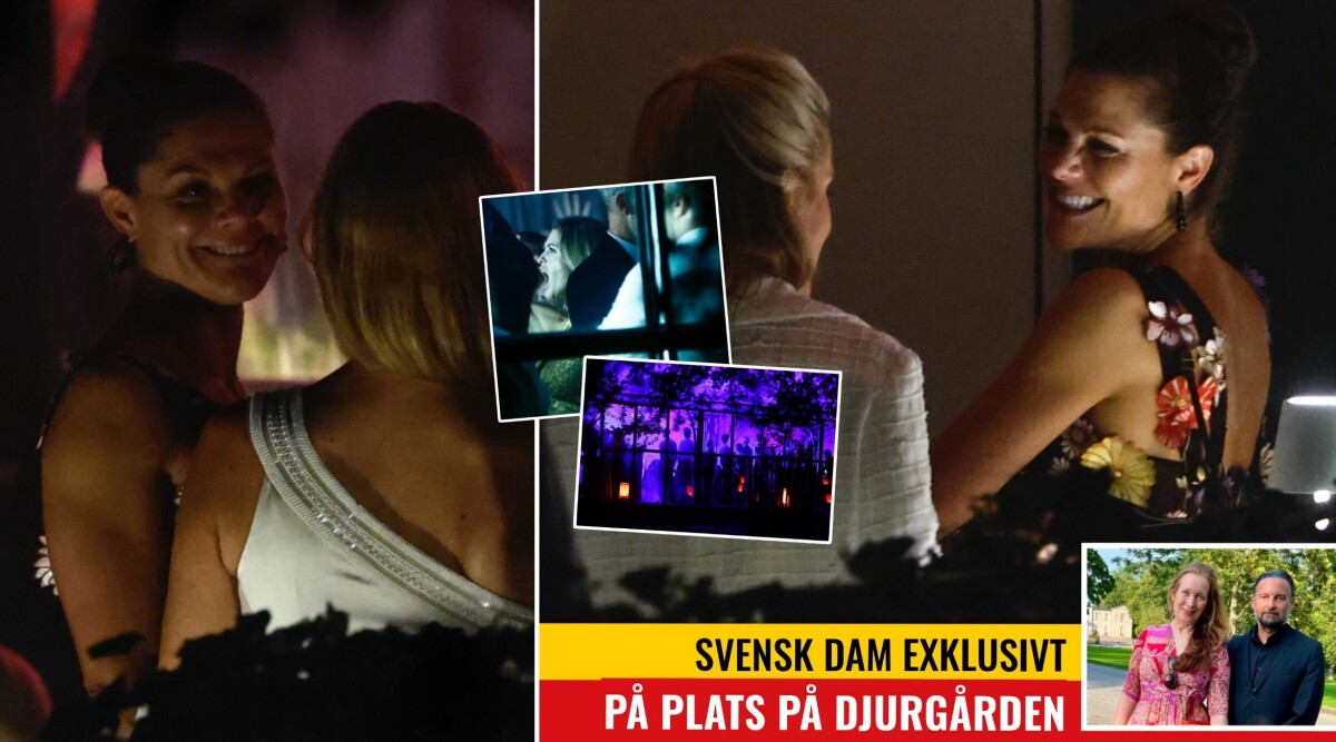 Exklusivt! Här festar Victoria – bilderna inifrån H&M-kungens fest i natt
