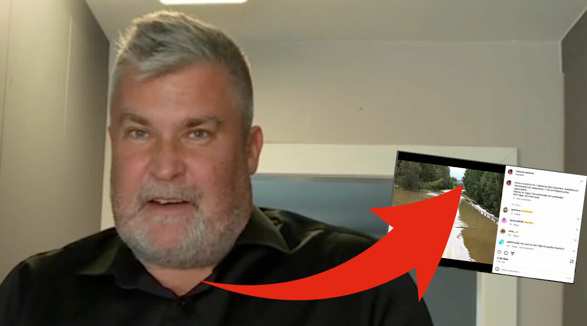 Märkliga bilden på TV4:s Marcus Noterius – följarna reagerar: "Usch"