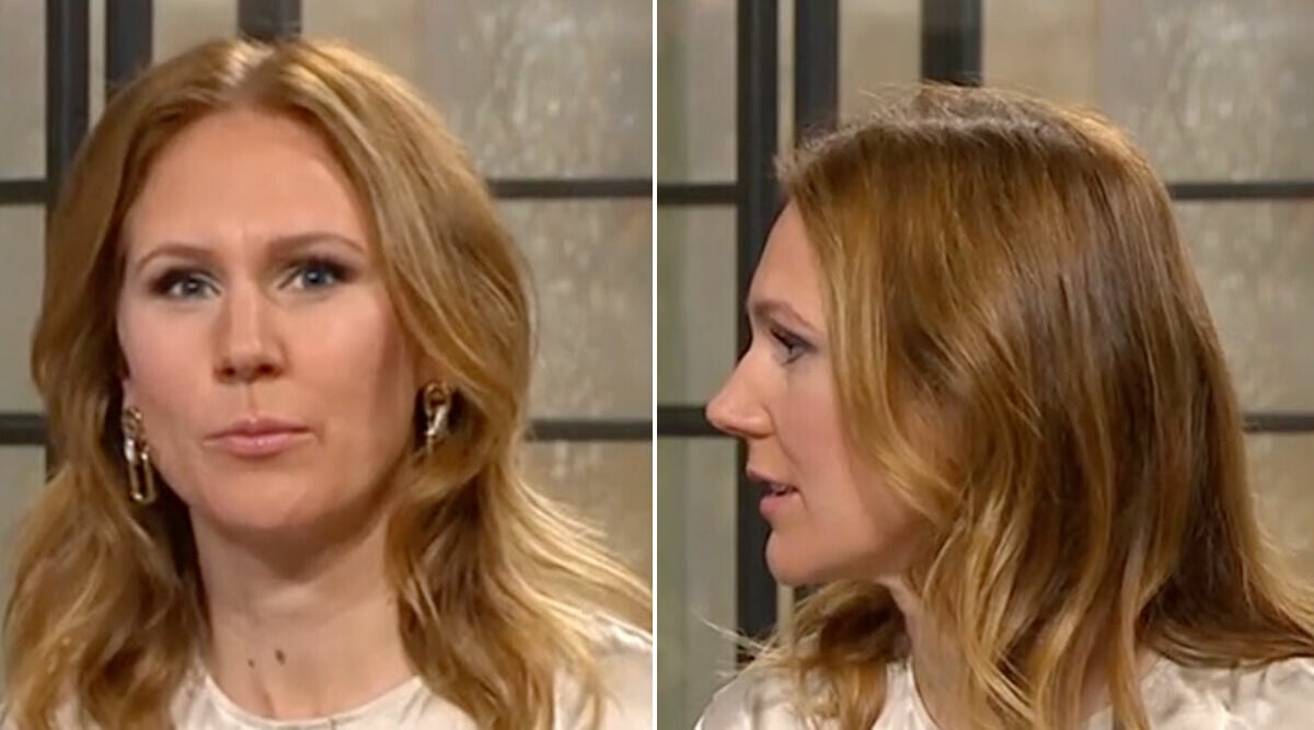 Maria Forsblom reagerar – efter kollegans ord i Nyhetsmorgon