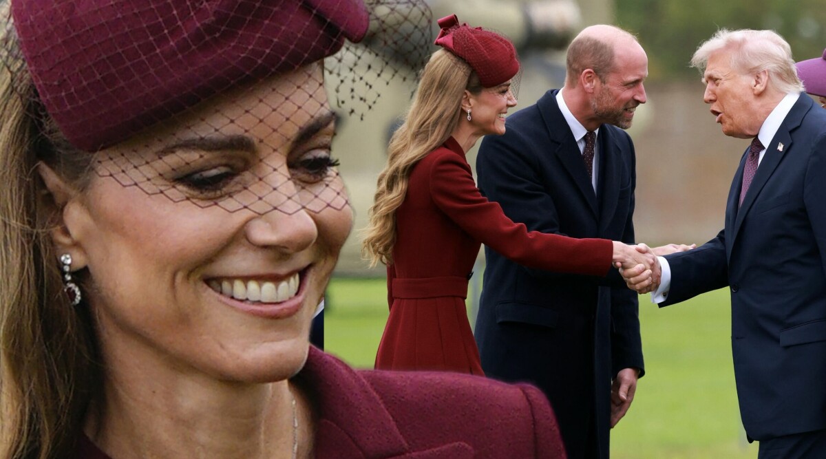 Prinsessan Kate charmar Trump – se nya bilderna!