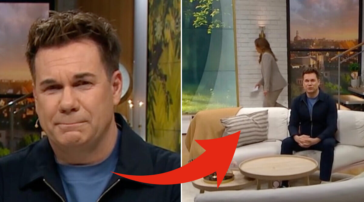 Här luras Anders Pihlblad av kollegan i Nyhetsmorgon: "Elakt"