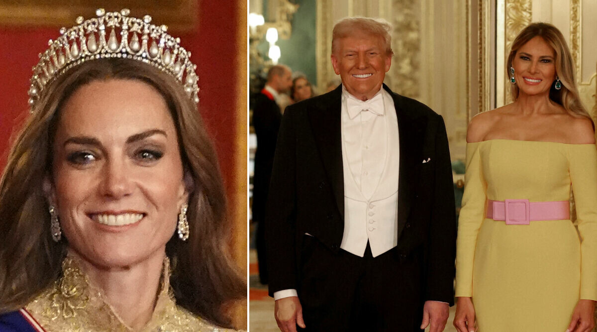Prinsessan Kates festkväll med Donald Trump – se bilderna