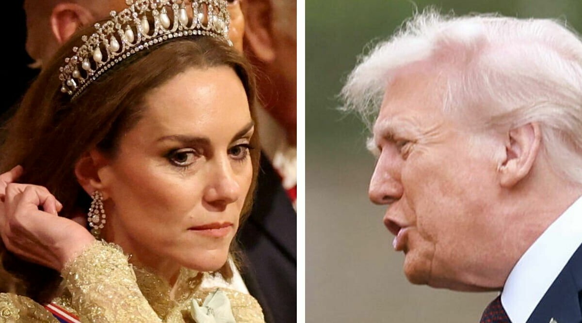 Trumps förbjudna kommentar till prinsessan Kate sågas: "Väldigt pinsamt"