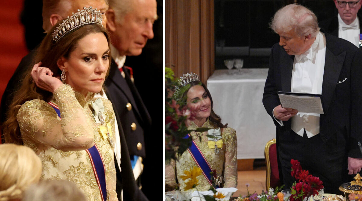Trumps ord får Kate att reagera – kan inte dölja känslorna