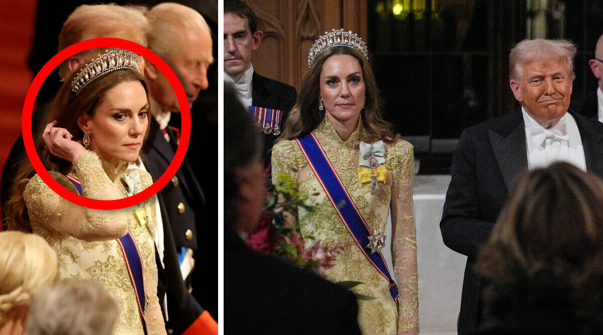 Händelsen under prinsessan Kates galakväll med Donald Trump doldes – nu vet vi varför