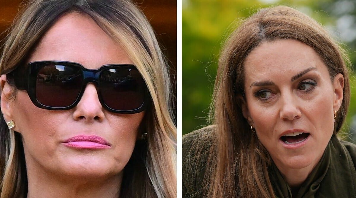 Ögonblicket mellan Melania Trump och Kate som chockade alla – vittnet avslöjar