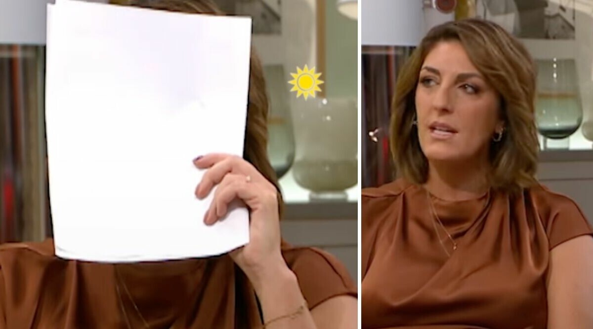 Soraya Lavasanis erkännande i direktsändning: "Skäms lite"