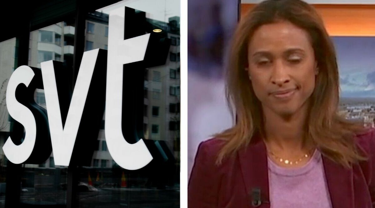 Här spårar det ur fullständigt i SVT:s sändning – tar bort bilderna omedelbart