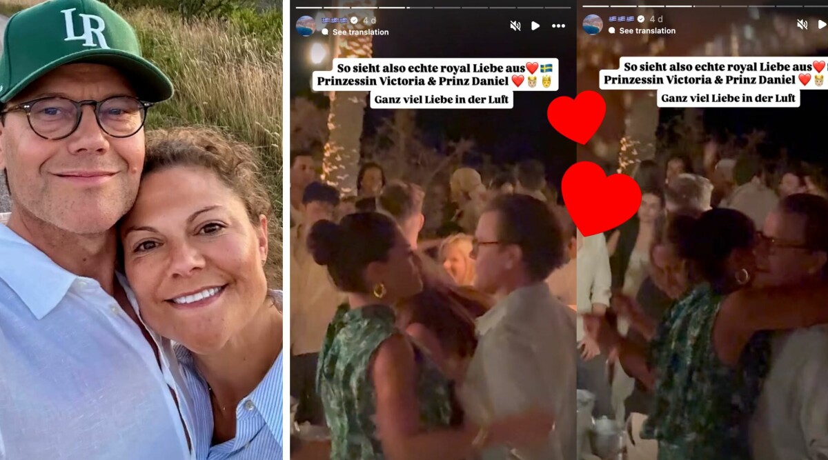 Victorias och Daniels kärleksfest på grekiska paradisön – glömmer bort kamerorna
