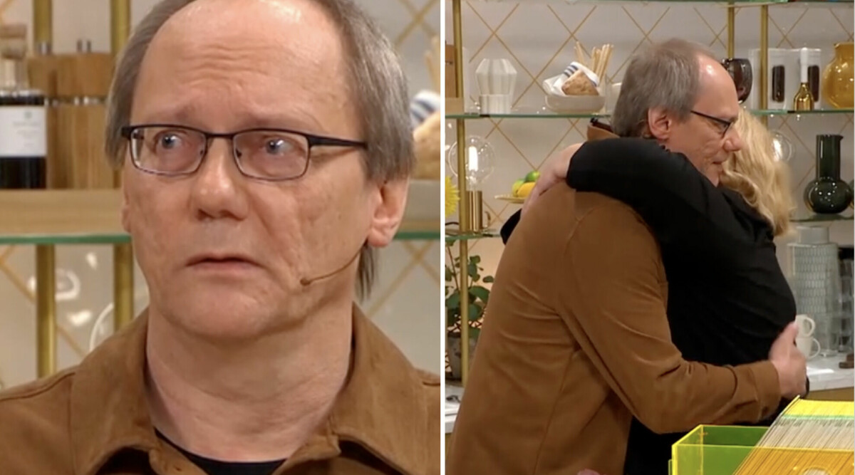 Trisskraparen får besked som leder till tårar – får kärlek i studion