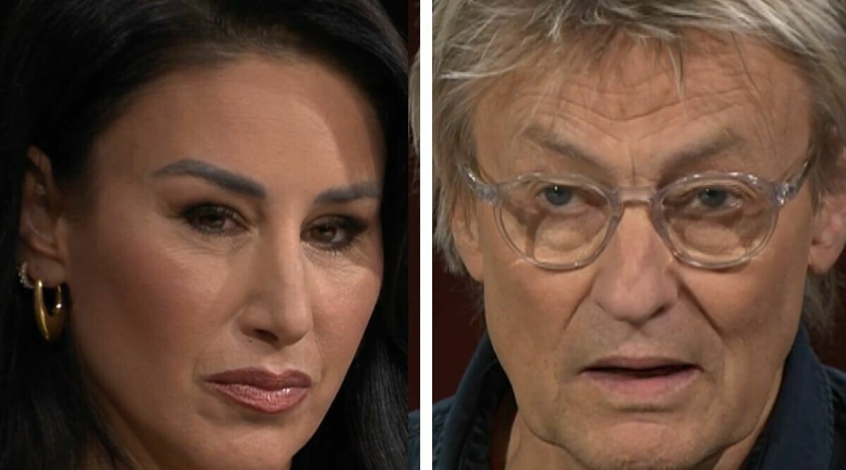Lars Lerin och Katrin Zytomierska i bråk i Skavlan: "Hemskt och otrevligt"