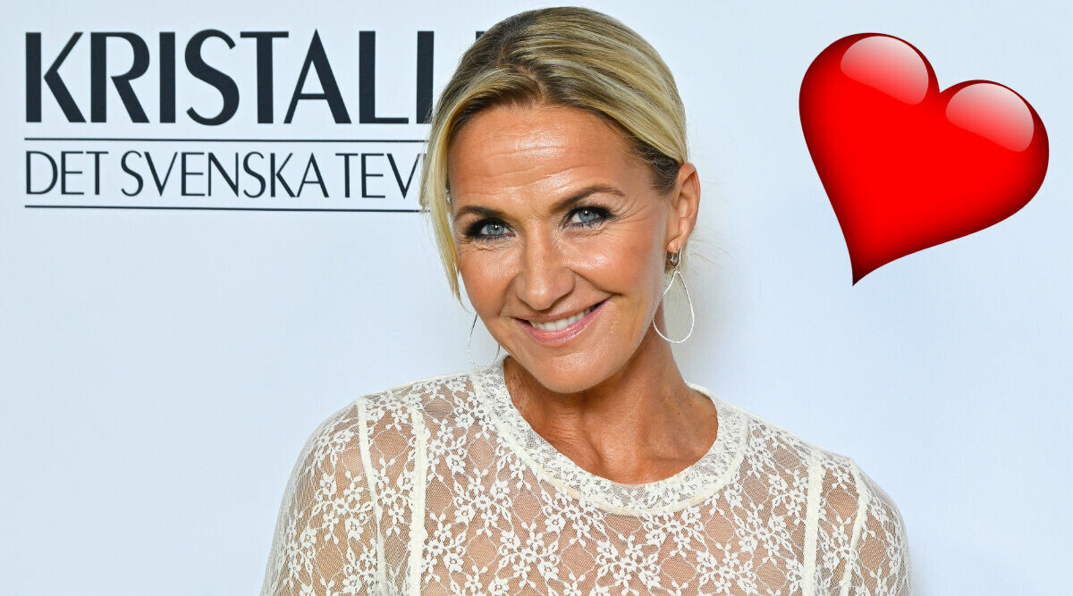 Kristin Kaspersen bekräftar relationen med TV4-profilen – lyckan total!
