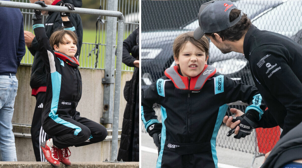 Coola prins Alexander, 9, visar sin unika personlighet – drar alla blickar till sig