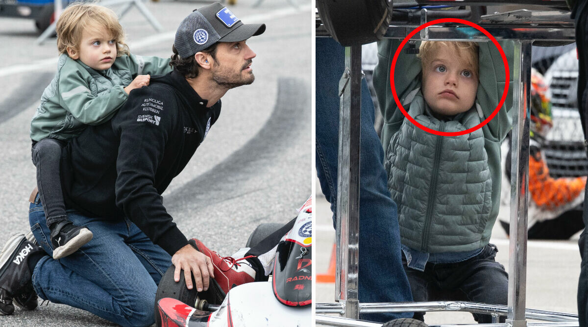 Busfröet prins Julian, 4, slår till igen – mitt framför folksamlingen!