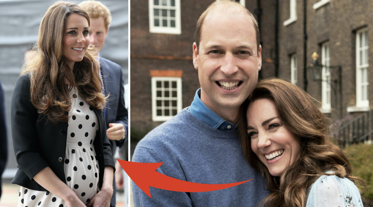 Bilden på gravida Kate sprids: "Magiskt ögonblick"