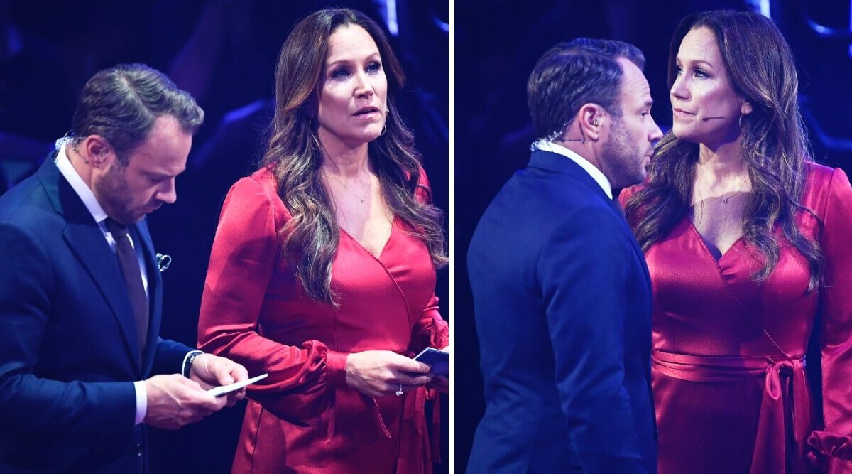 Renée Nybergs ilska på tv-inspelningen med David: "Röt ifrån"