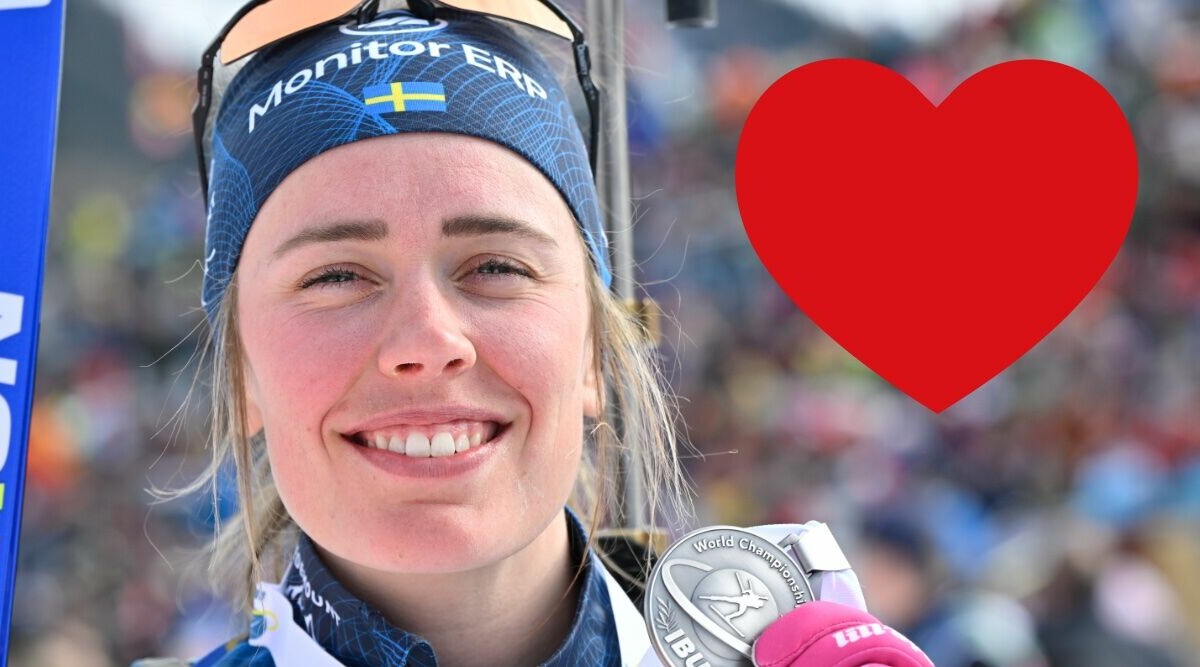 Bekräftar: Skidstjärnan Elvira Öberg har hittat kärleken i kollegan