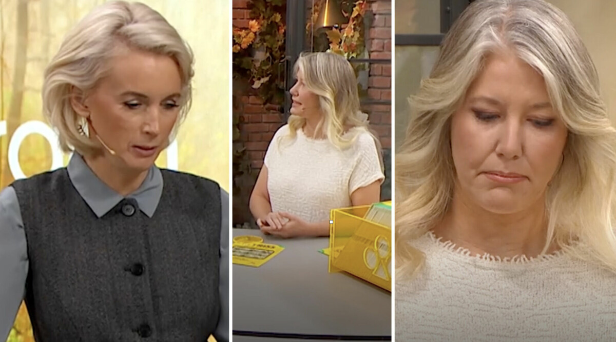 Jenny Strömstedt blir tillsagd av trisskraparen – är fel med lotten