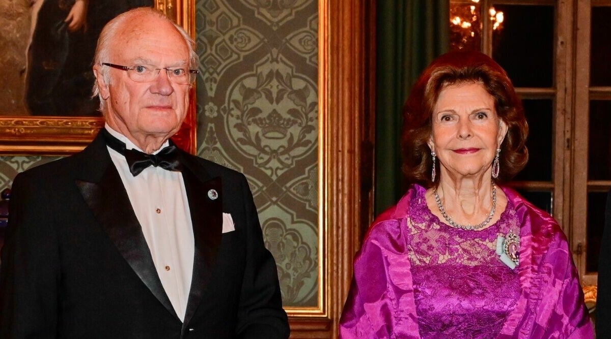 Kungens fest på slottet – strålar sida vid sida med Silvia!