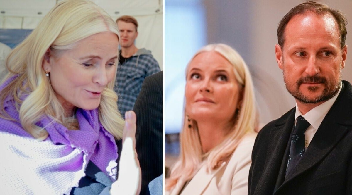 Här överraskar Mette-Marit alla med beteendet i kyrkan – chocken