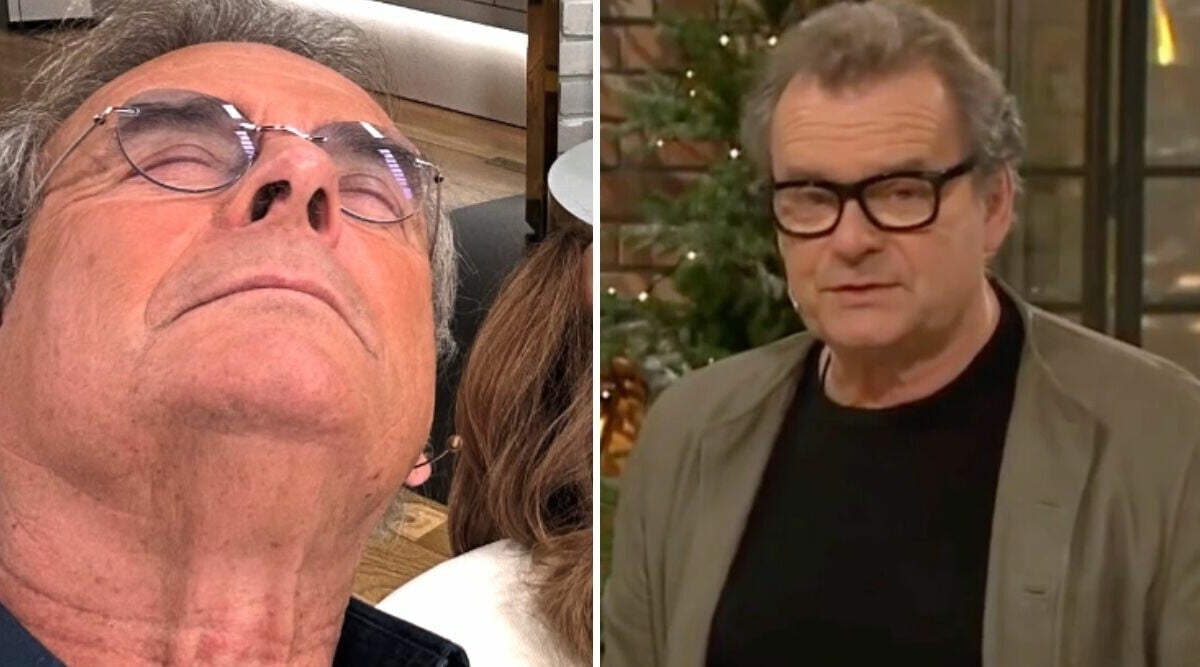 Här somnar Steffo Törnquist – i tv-sändningen: ”Tog en tupplur”