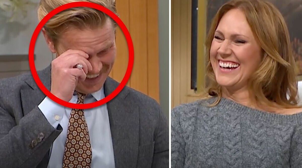 Här får gästen Martin Järborg att bryta ihop totalt – tappar fattningen i direktsändning