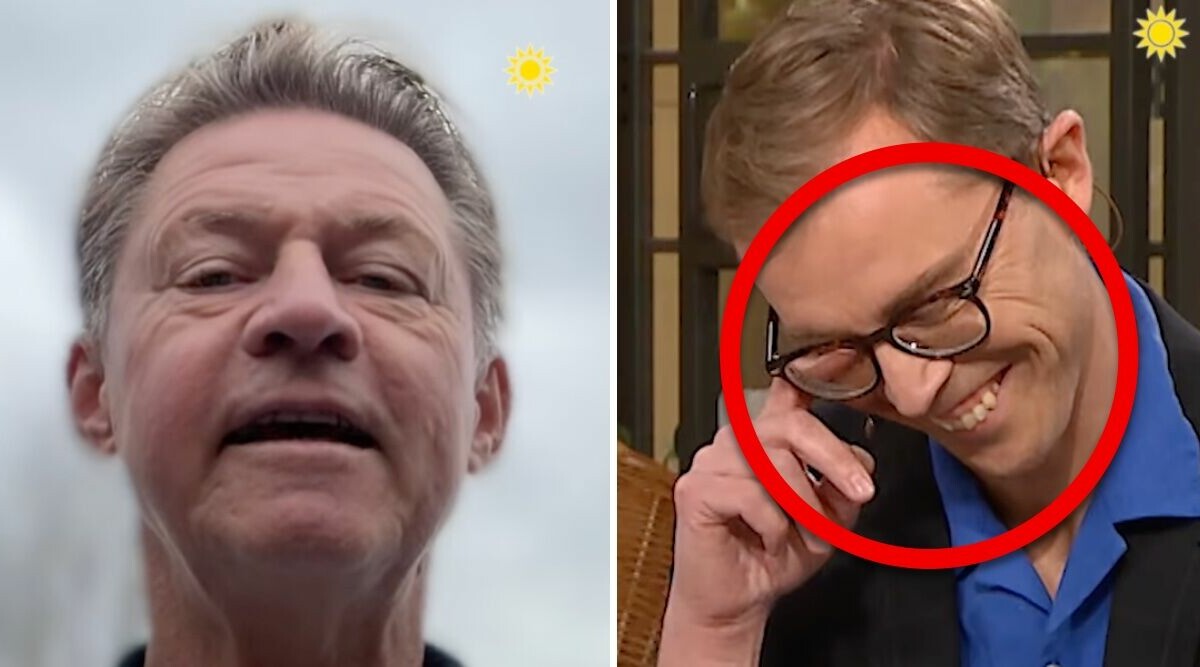 Mikael Sandströms ord i direktsändning får programledarna att börja gråta: "Men stackare!"