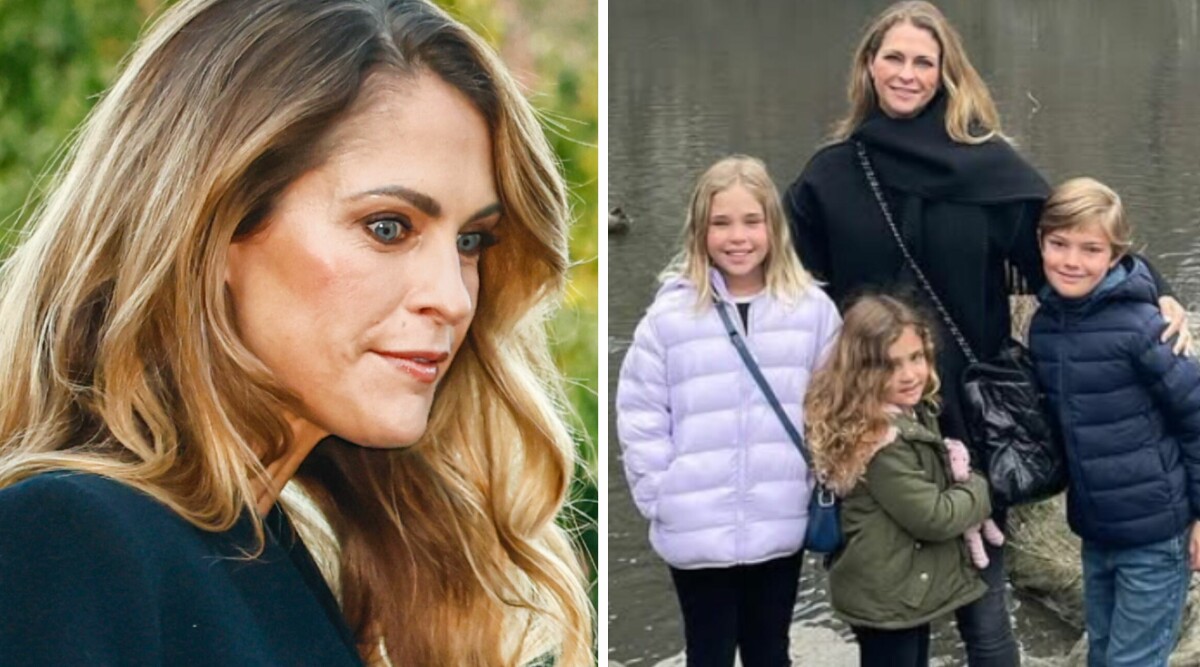 Prinsessan Madeleines tabbe i privata familjeklippet: "Blev fel"