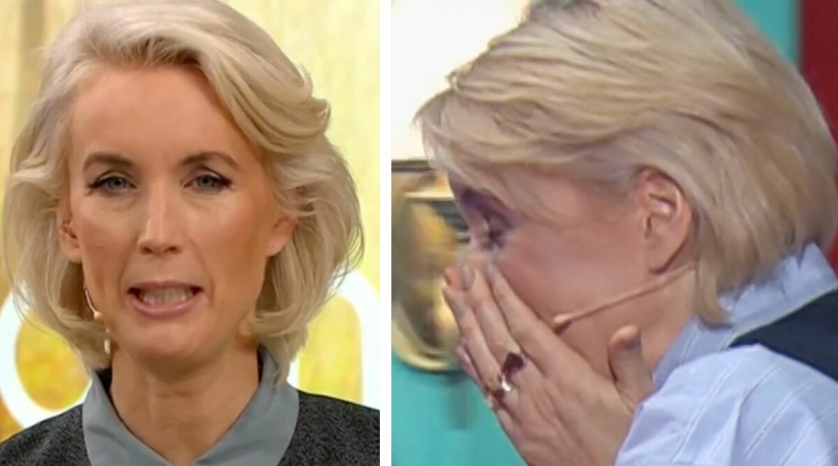 Jenny Strömstedt säger det förbjudna i sändning – grips av panik: "Dumt sagt"