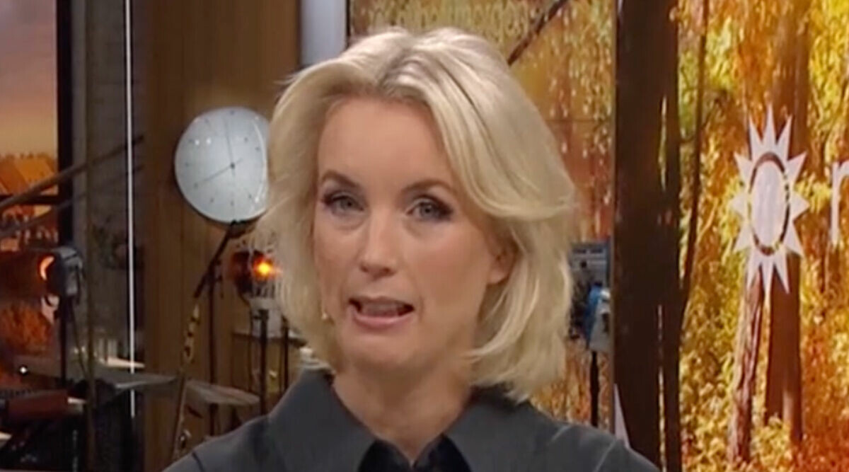 Jenny Strömstedt drabbad av problem i sändning – kollegan Steffo ryckt in