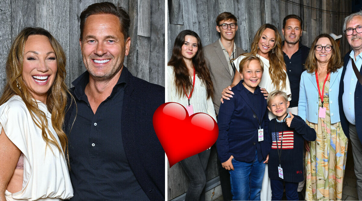 Charlotte Perrelli delar stora familjelyckan med Anders: "Tack livet"