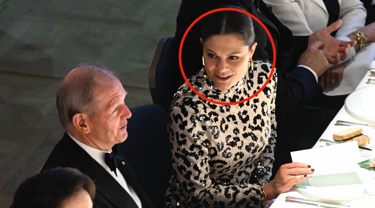 Victorias beteende på galakvällen – som blivit en snackis