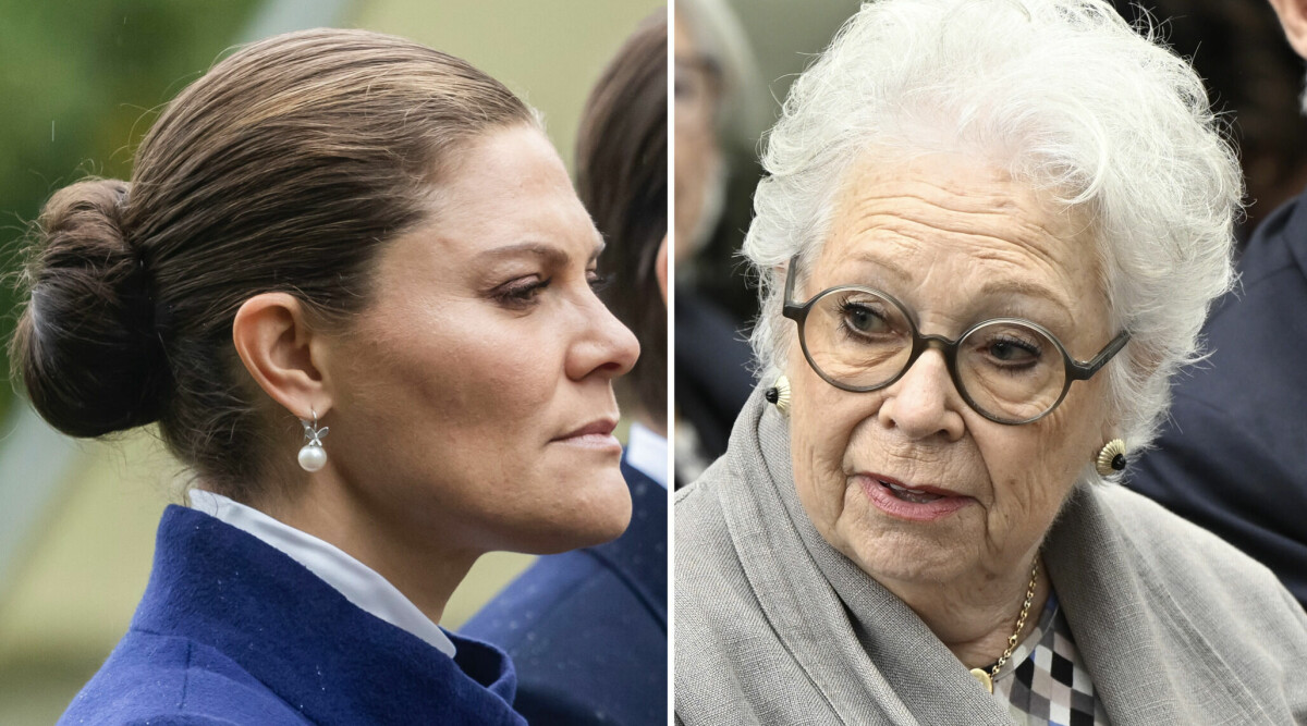 Victoria stöttar faster Christina, 82, – dolts in i det sista