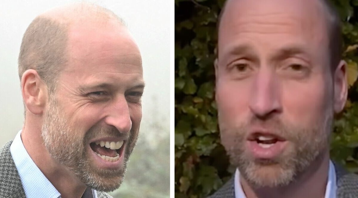 Förvånande bilderna på prins William – dyker upp från ingenstans