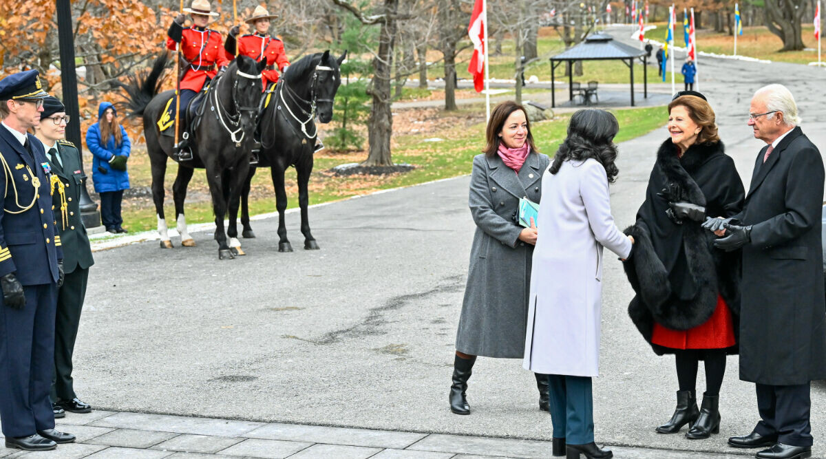 JUST NU: Kungaparet är i Kanada – första bilden efter semestern